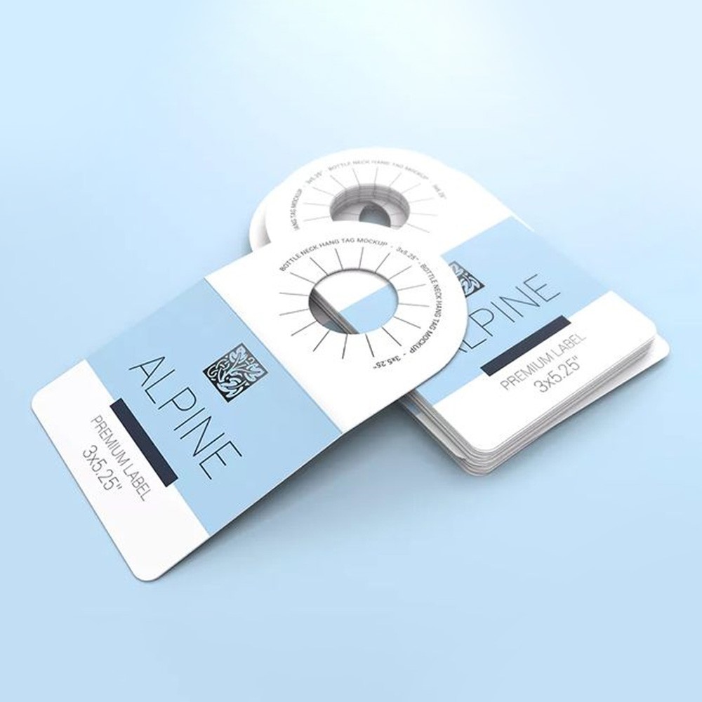 Bottle Neck Hang Tags